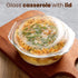 Elite Glass Casserole With Lid - 1000ml